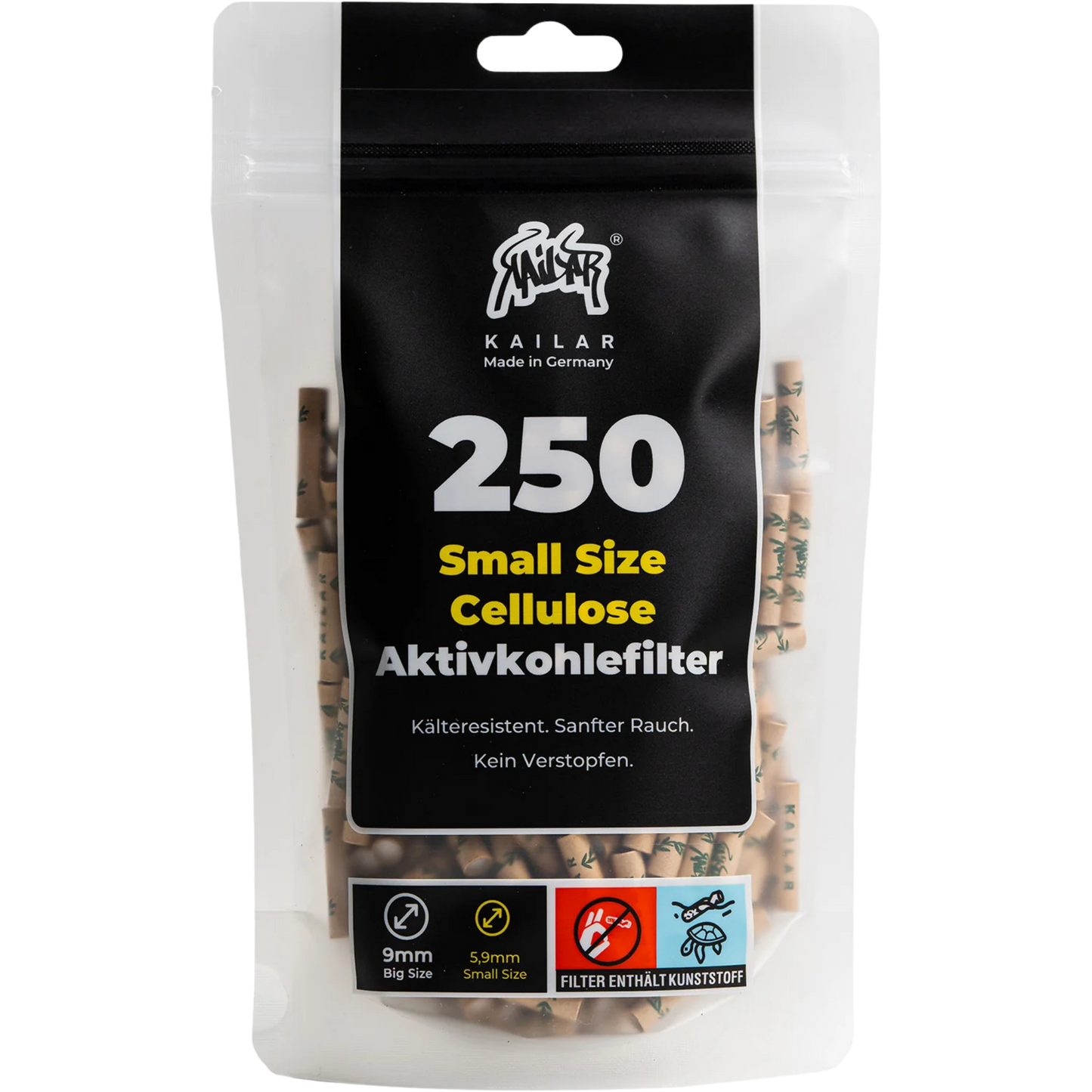 Kailar Aktivkohlefilter Slim 250er Set
