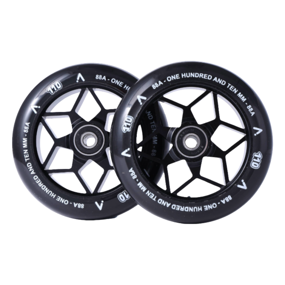 ACTA Wheels Swift 110mm - Black 2er Set