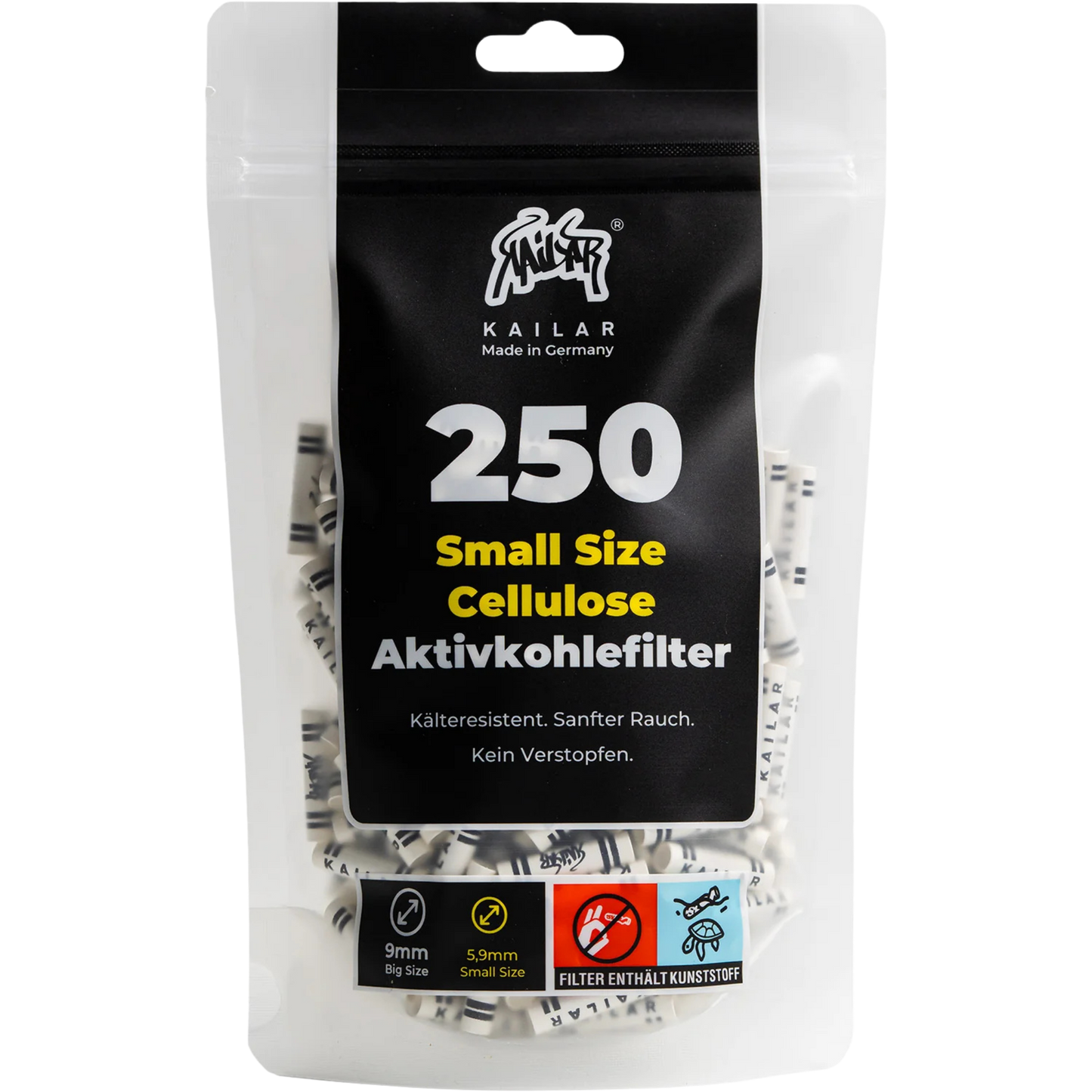 Kailar Aktivkohlefilter Slim 250er Set