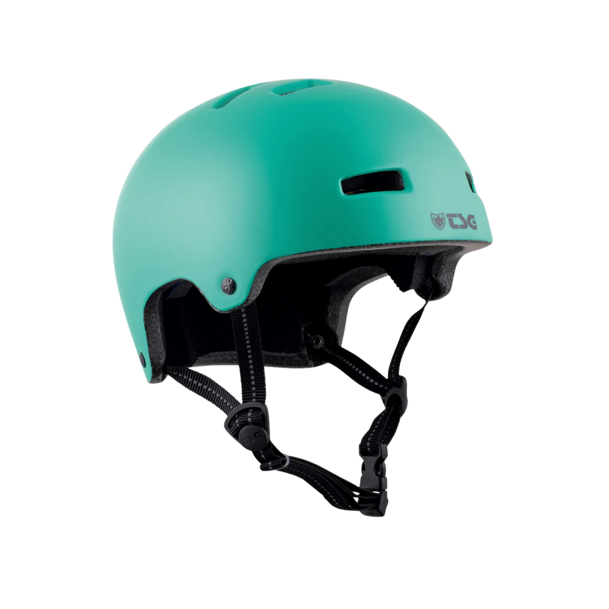 TSG Nipper Mini Solid Color Helm Satin Golf Green