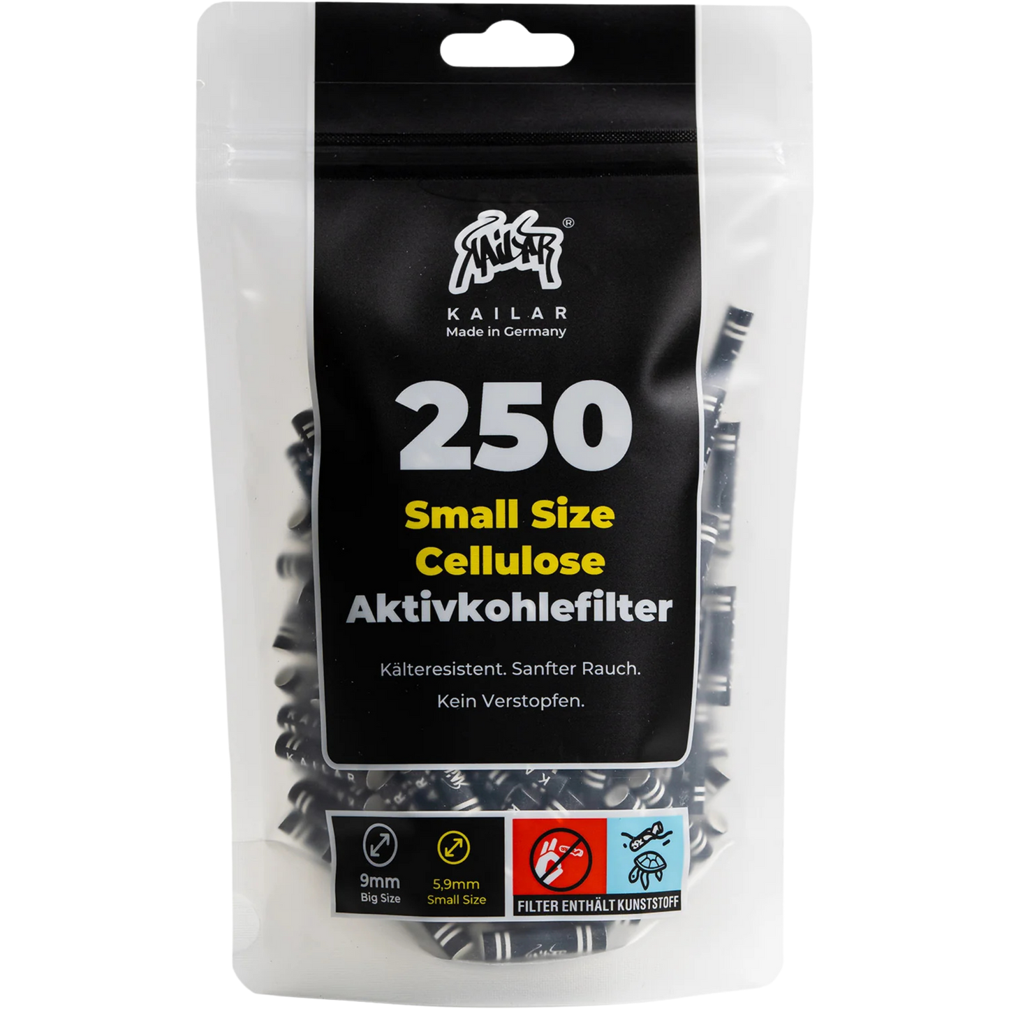Kailar Aktivkohlefilter Slim 250er Set