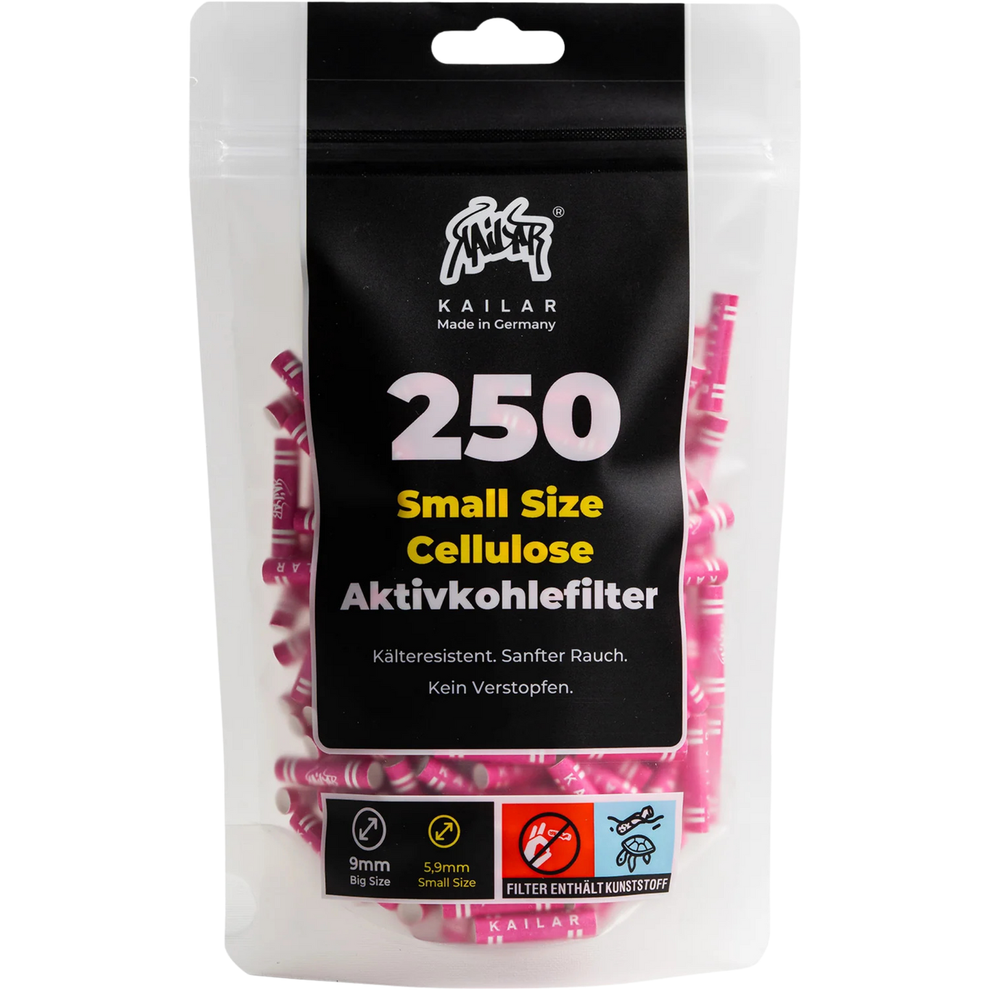Kailar Aktivkohlefilter Slim 250er Set