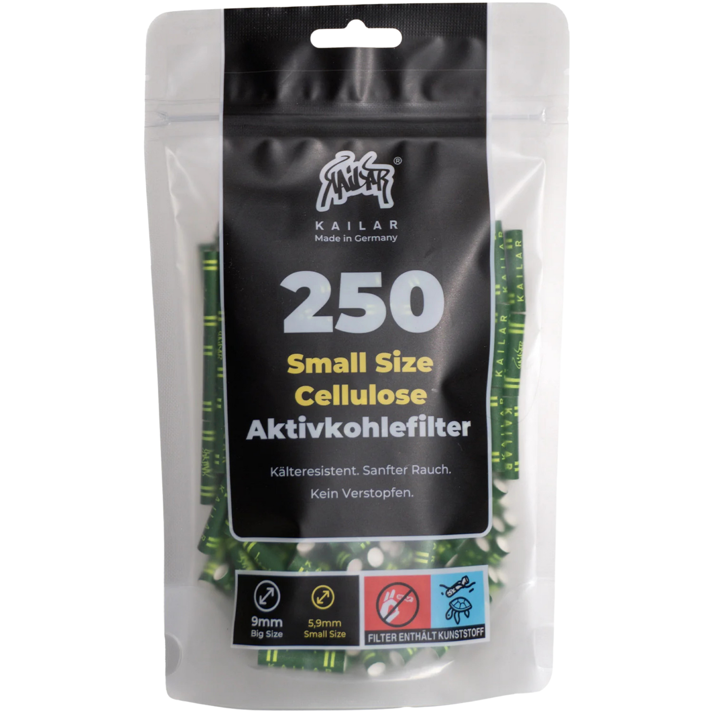 Kailar Aktivkohlefilter Slim 250er Set