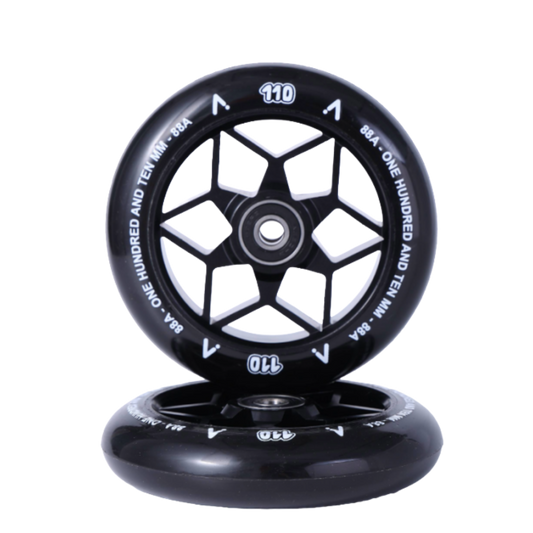 ACTA Wheels Swift 110mm - Black 2er Set
