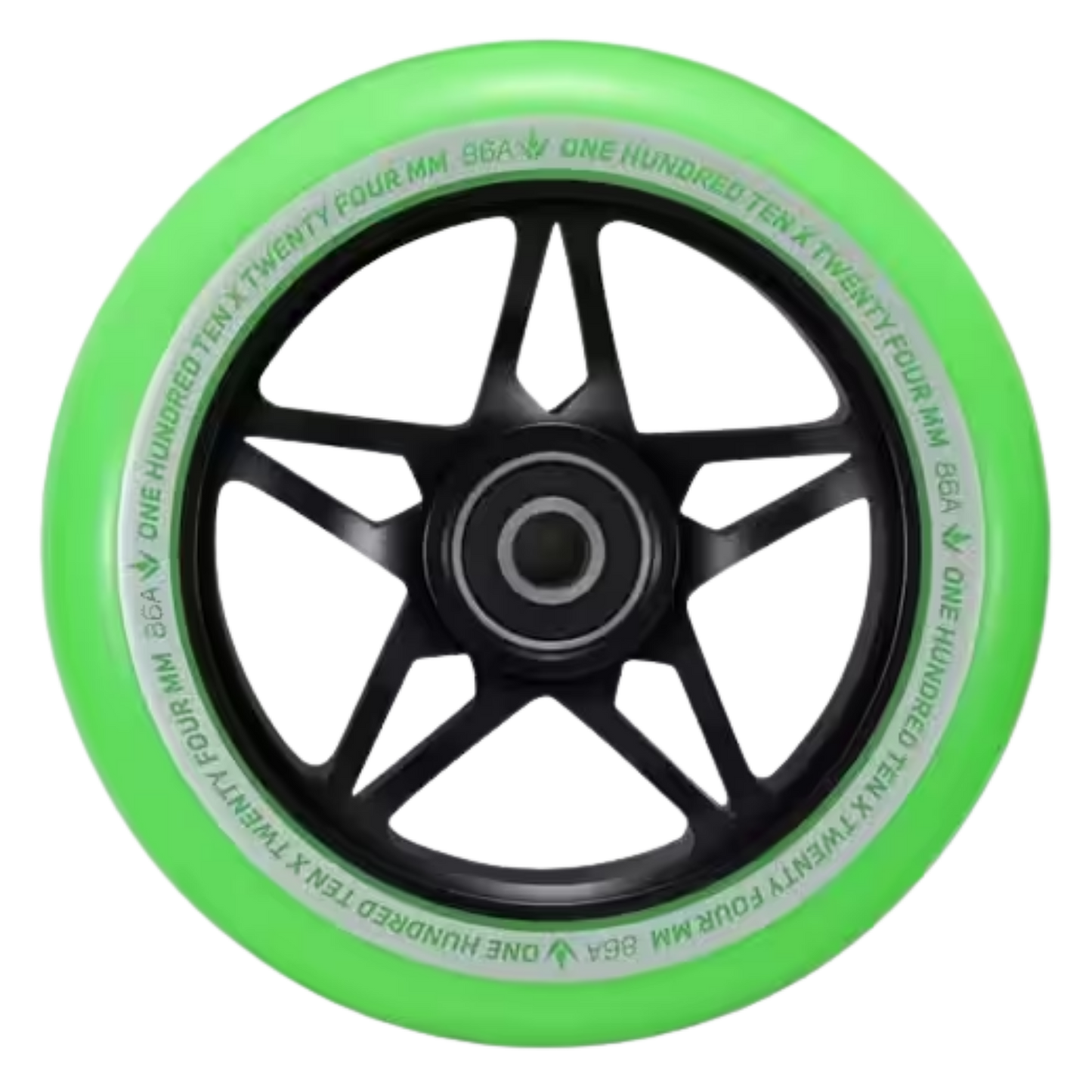 BLUNT SCOOTERS Wheel 110mm S3 - Black/Green