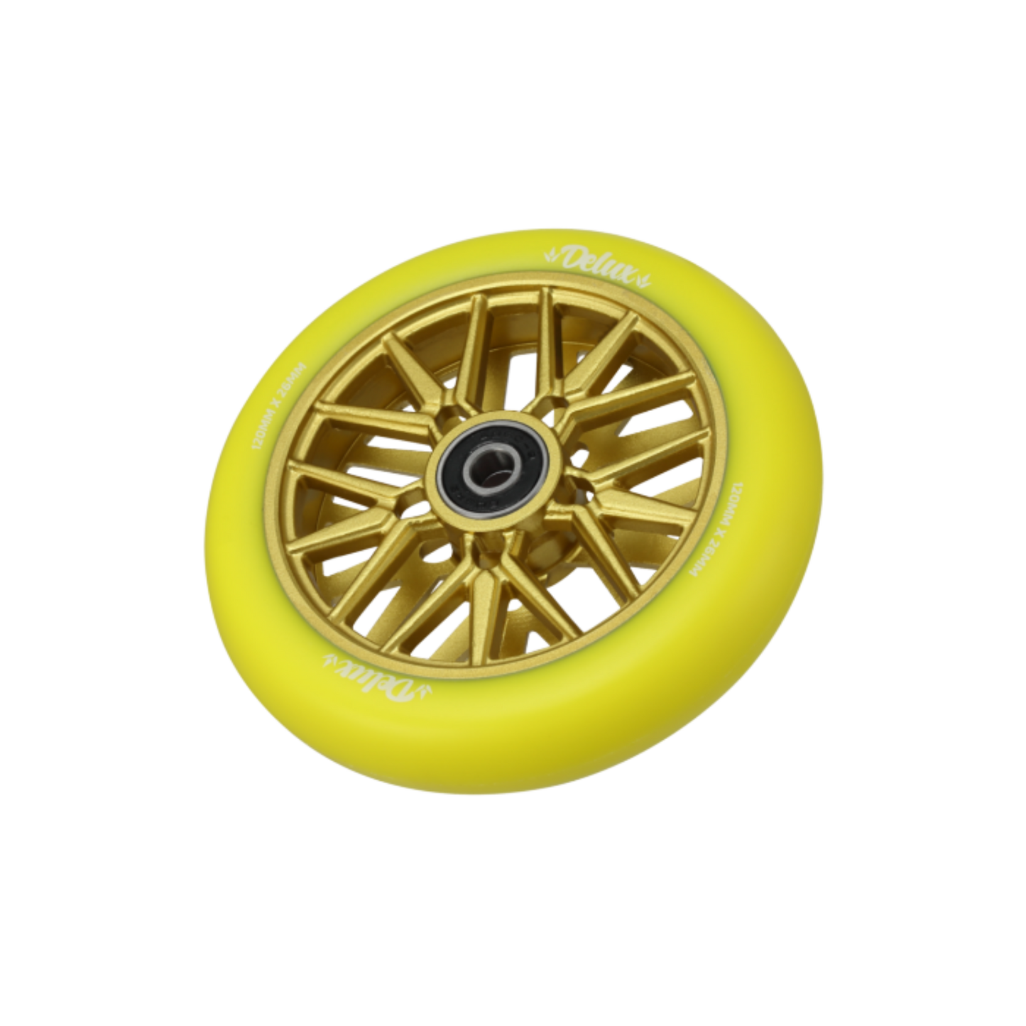 BLUNT SCOOTERS Wheel 120mm Delux - Yellow/Yellow
