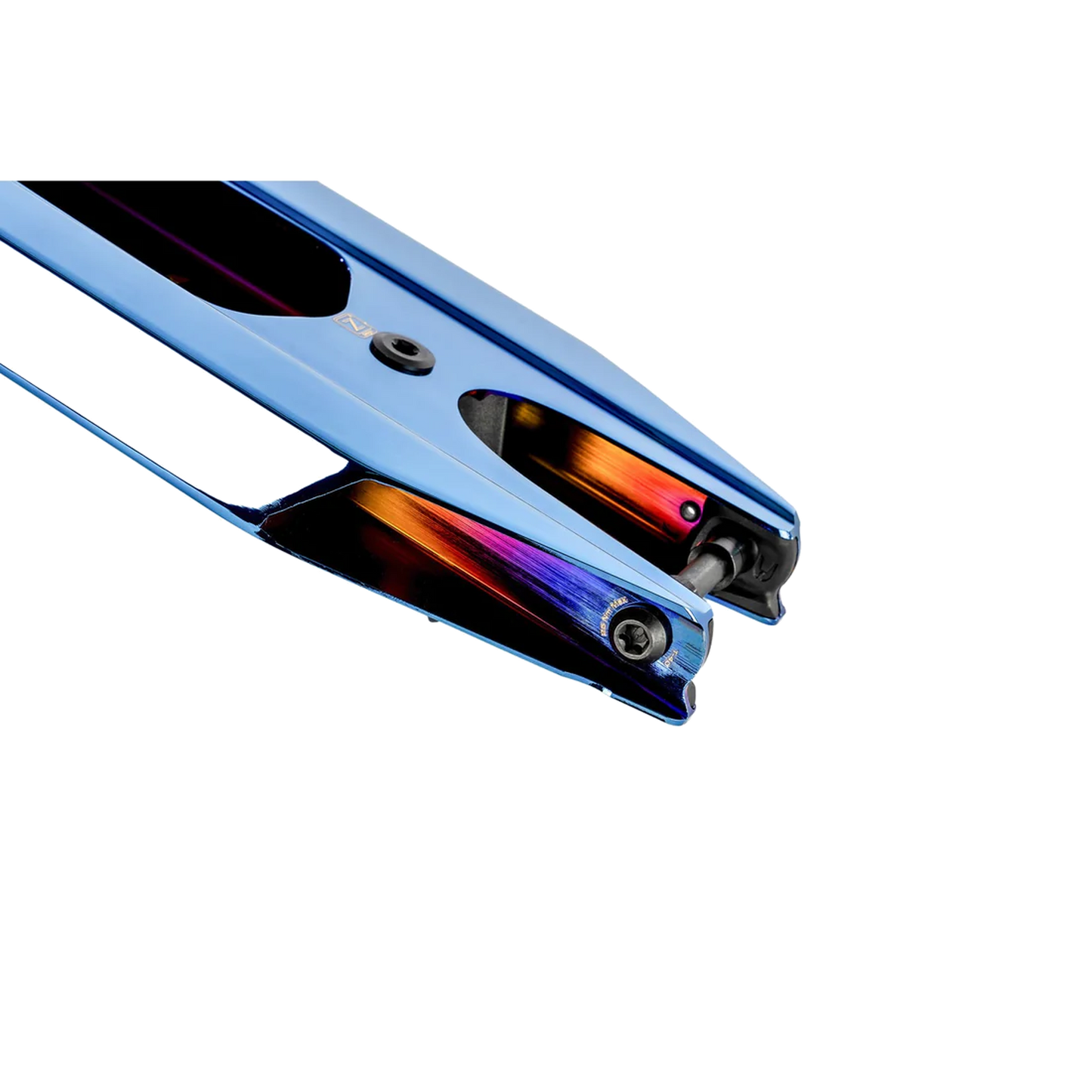 Ethic DTC Pandemonium V2 Stunt Scooter Deck Chrome Blue