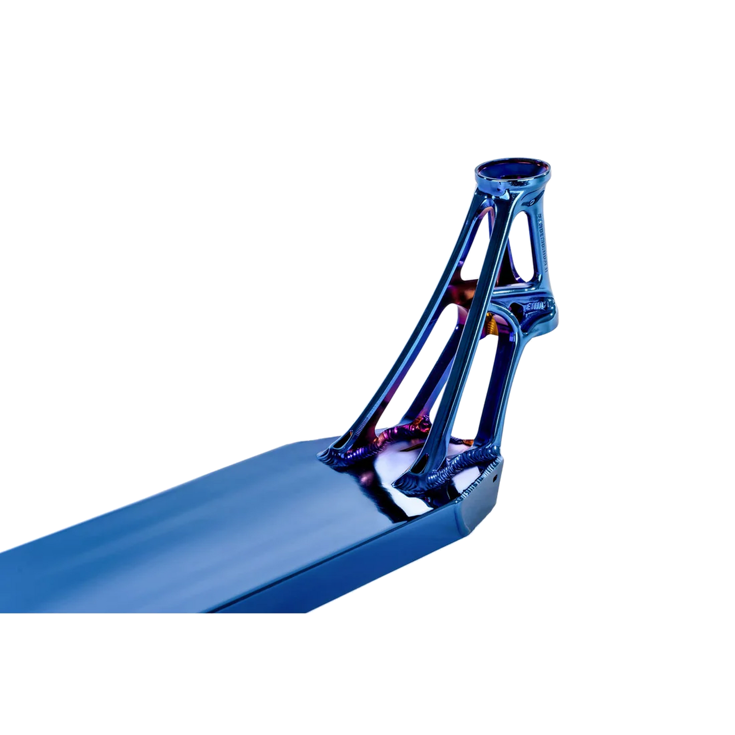 Ethic DTC Pandemonium V2 Stunt Scooter Deck Chrome Blue